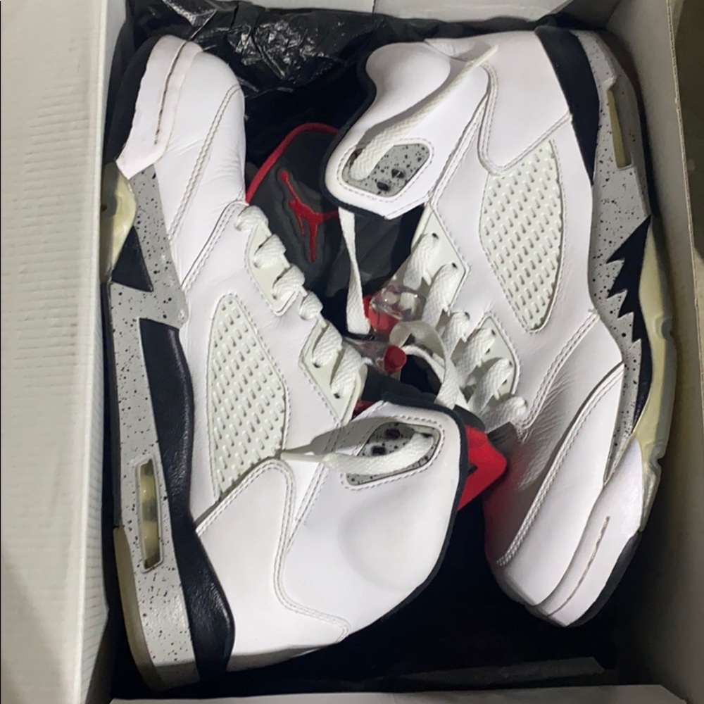 Air Jordan 5 Retro “White Cement”